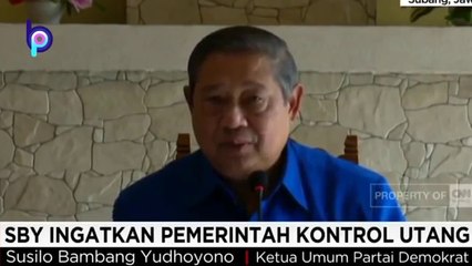 HUTANG, SBY vs SRI..! SBY : UTANG INDONESIA PERLU DI KONTROL. SRI MULYANI BUNGKAM YANG SUKA F!TNAH