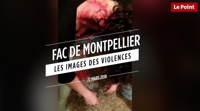 Fac de Montpellier : les images des violences