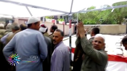 دوت مصر| حشود بلجان الاتحاد للادلاء بأصواتها علي أنغام قالوا ايه  - تامر البطريقي