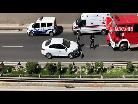 Urfa SGK Kavşağındaki Tünelde Zincirleme Kaza