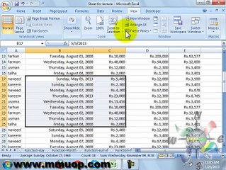 Lecture 23. View Tab Part1-16