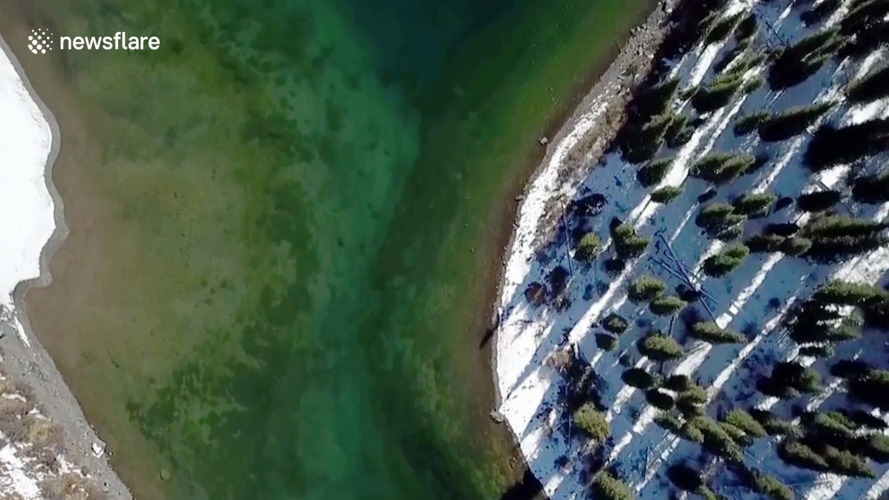 Beautiful drone footage captures Kazakhstan in Autumn