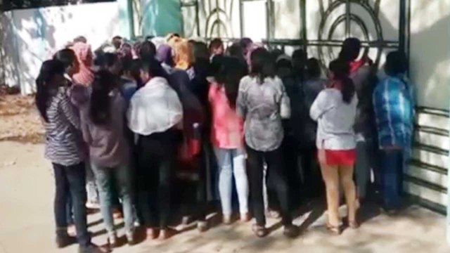 Madhya Pradesh: 40 Girls strip searched after used sanitary pad found inside hostel | Oneindia News