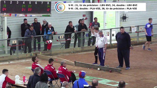 Finales, second tour, point et tir de précision et double, France Clubs Jeunes, Limoges 2018