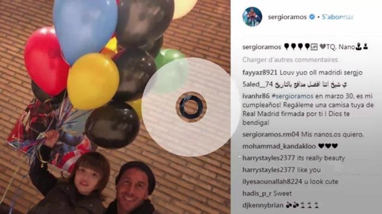 PHOTOS. Sergio Ramos, star du Real Madrid, papa pour la troisième fois