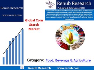 Corn Starch Market to be US$ 50 Billion by 2024
