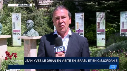 Diplomatie : Jean-Yves Le Drian est à Jérusalem