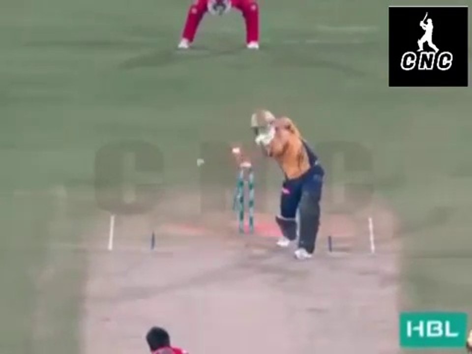 PSL Final | Muhammad Sami Bowled Dawson And Stump Flying In Air | Peshawar Vs Islamabad At Karachi