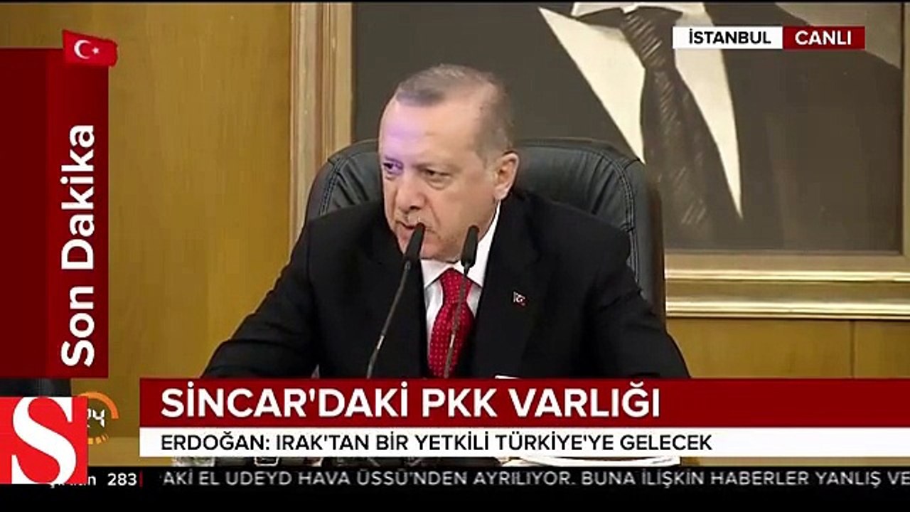 Cumhurbaşkanı Erdoğan: Sincar konusunda gereğini biz yaparız