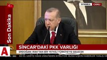 Cumhurbaşkanı Erdoğan kritik Sincar mesajı: Gereğini biz yaparız