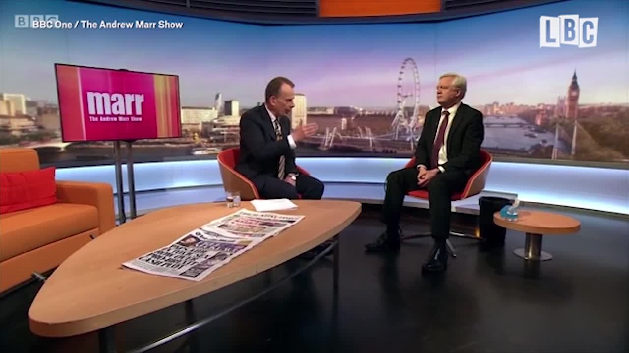 David Davis Takes Sick Bucket To Live TV Interview