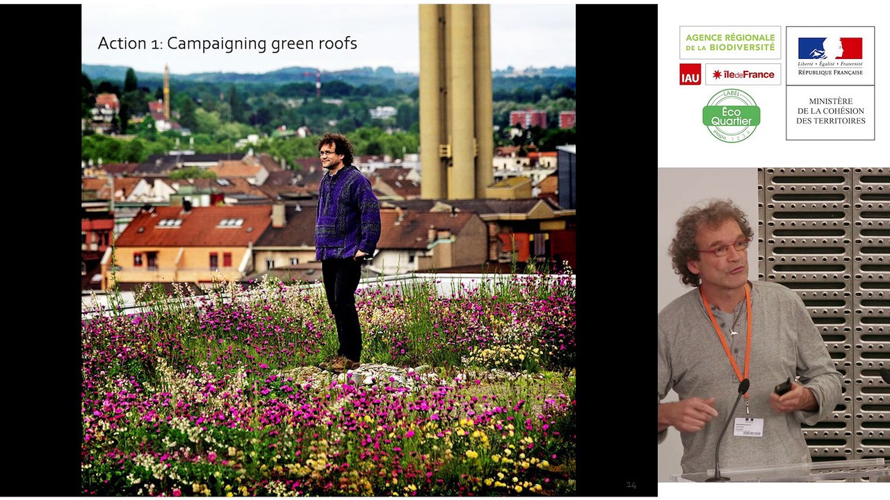 Rencontre "Toitures végétalisées et biodiversité" - Stephan BREINNESEN (Zurich University of Applied Sciences)