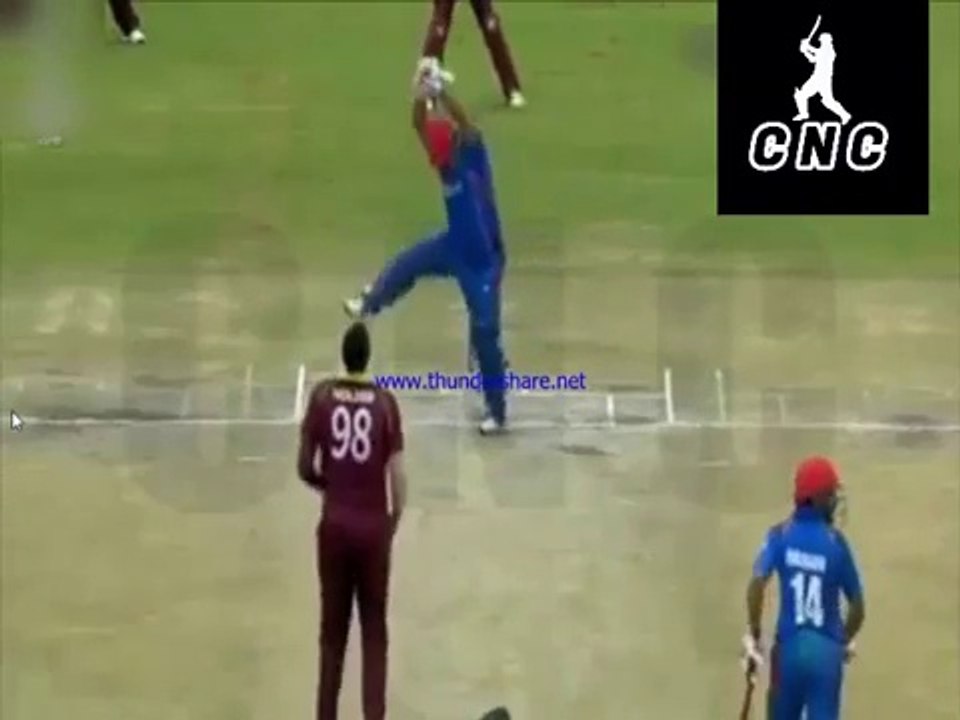 muhammad shahzad | two funny shots | west indies vs afghanistan | funny shots in cricket |