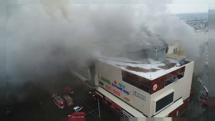 Russia: ancora in fiamme il centro commerciale di Kemerovo