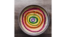 Rainbow Cheetah Cake - Birthday Cake Ideas - Rainbow Cake Recipes