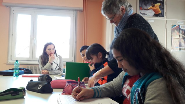Au Thann Football Club 2017, on sort les cahiers d'école avant de chausser les crampons et de taper dans le ballon