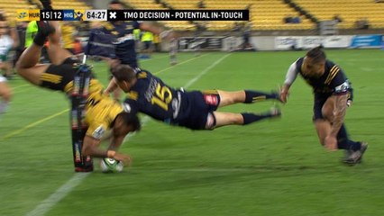 Super Rugby - L'incroyable essai d'acrobate de Vince Aso pour les Hurricanes