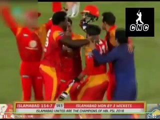 PSL 3 Winning Moments | Islamabad United Won PSL Season 3