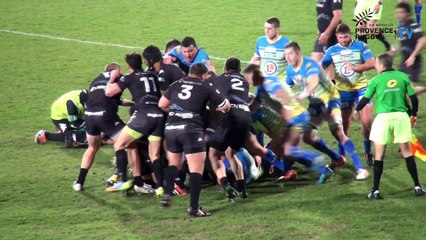 Provence Rugby / Aubenas : les temps forts