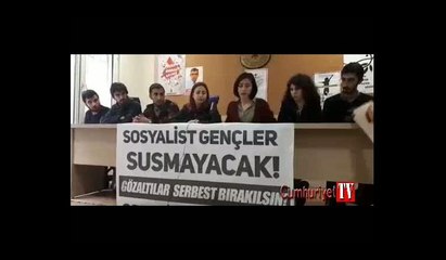 Gençlik örgütlerinden gözaltılara tepki