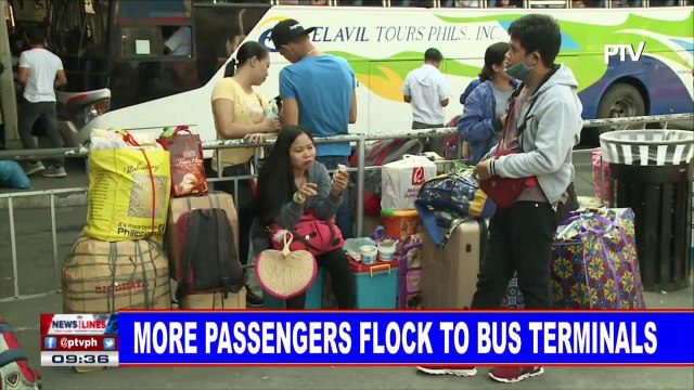 NEWS: More passengers flock to bus terminals