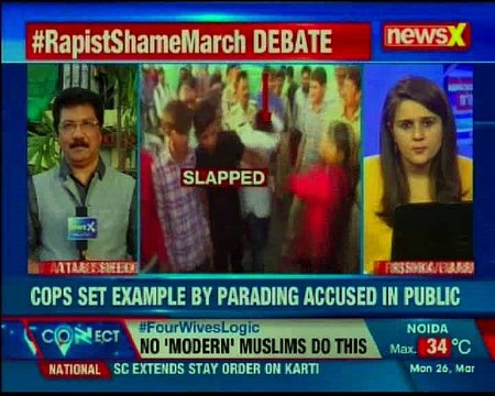 Bhopal shocker: Four accused of gang-rape paraded, thrashed, kicked by women in Bhopal