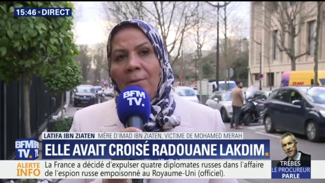"J'ai vu dans son regard quelque chose qui n'était pas sain." Latifa Ibn Ziaten raconte l'échange qu'elle avait eu avec l'assaillant de l'Aude