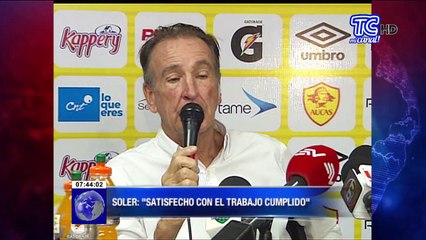 Guillermo Almada- “El resultado fue justo”