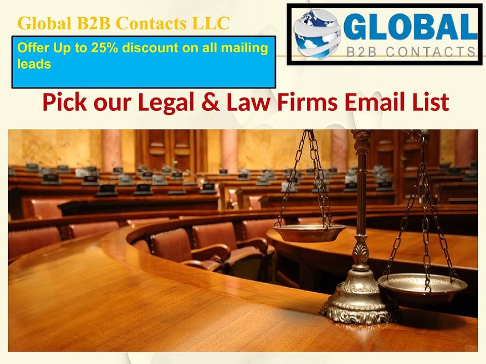 Pick our Legal & Law Firms Email List