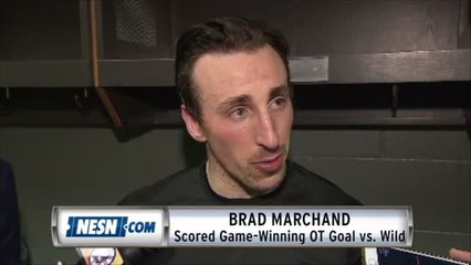 Brad Marchand On 5th OT Goal This Season