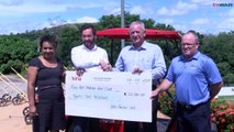 Kina Securities Limited has come good with a sponsorship of 22 thousand kina for next month's 20-18 Golf Pro-Am Category in Port Moresby.At the sponsorship an