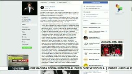 Recuerda Gustavo Dudamel a su maestro, el director José Antonio Abreu