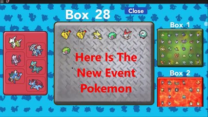 HOW TO GET THE RARE NEW EVENT POKEMON! - BRICK BRONZE UPDATE