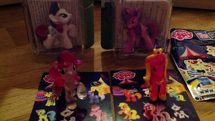 Распаковка пакетиков + 2 коробочки пони