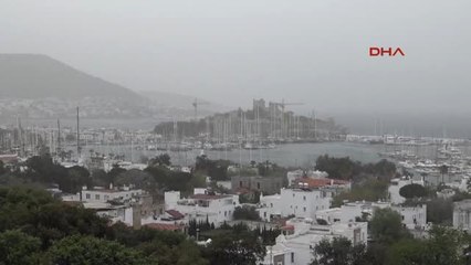 Muğla Bodrum, Kuzey Afrika Tozlarının Etkisi Altında