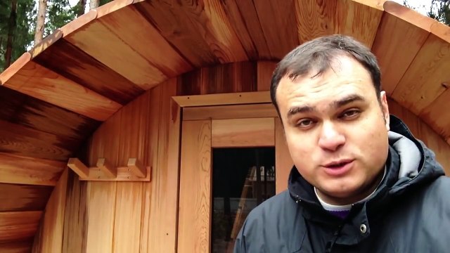 Что такое Бочка-Сауна? Готовая баня сауна. Все по уму