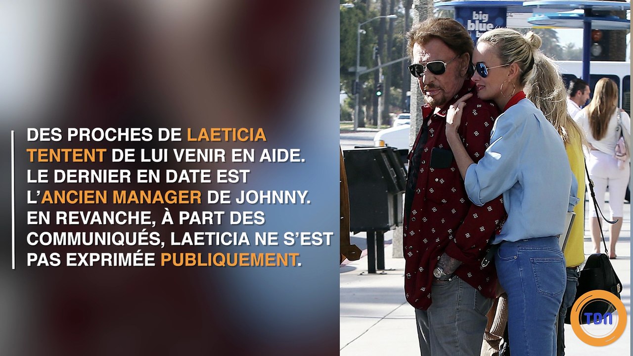 Laeticia va prendre la parole