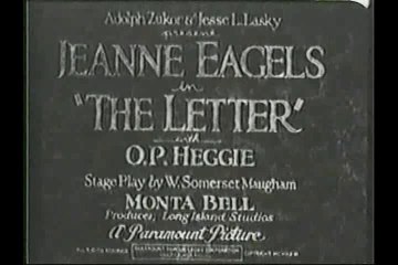The Letter (1929) Jeanne Eagels, Reginald Owen, Herbert Marshall