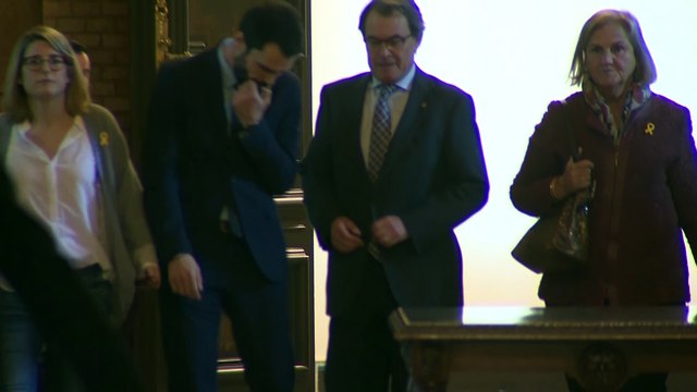 Partidos catalanes responden tras convocar el pleno esta semana