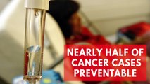 4 in 10 cancer cases could be prevented with lifestyle changes