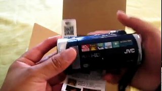 JVC Everio GZ-EX210 Unboxing