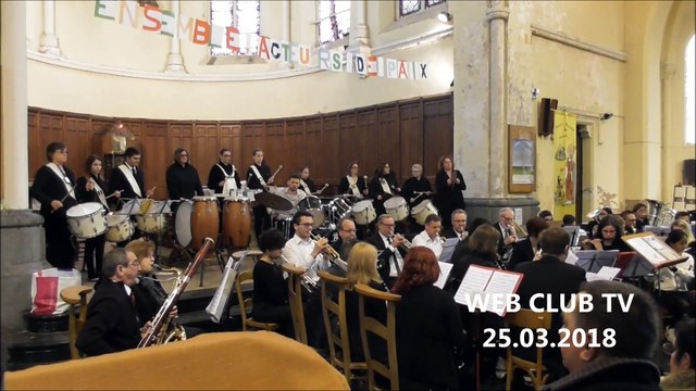 Marche Madelon par l'harmonie Batterie fanfare de Denain