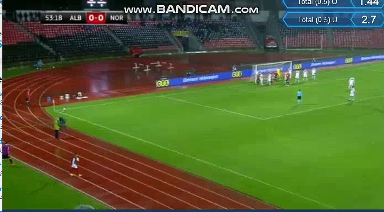 Armando Sadiku Big Chance HD - Albania 0-0 Norway 26.03.2018