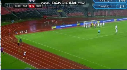 Armando Sadiku Big Chance HD - Albania 0-0 Norway 26.03.2018
