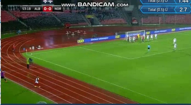 Armando Sadiku Big Chance HD - Albania 0-0 Norway 26.03.2018