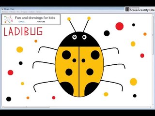 Mariquita para preescolares con cancion infantil