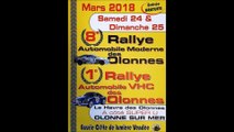 Sport Automobile : Rallye Des Olonnes 2018 , Dimanche 25 Mars !