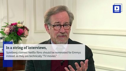 Steven Spielberg Thinks Netflix Movies Aren't Oscar-Worthy