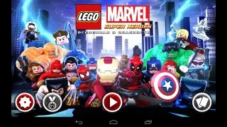 LEGO Marvel Super Heroes - супер герои из конструктора на Android (обзор / review)