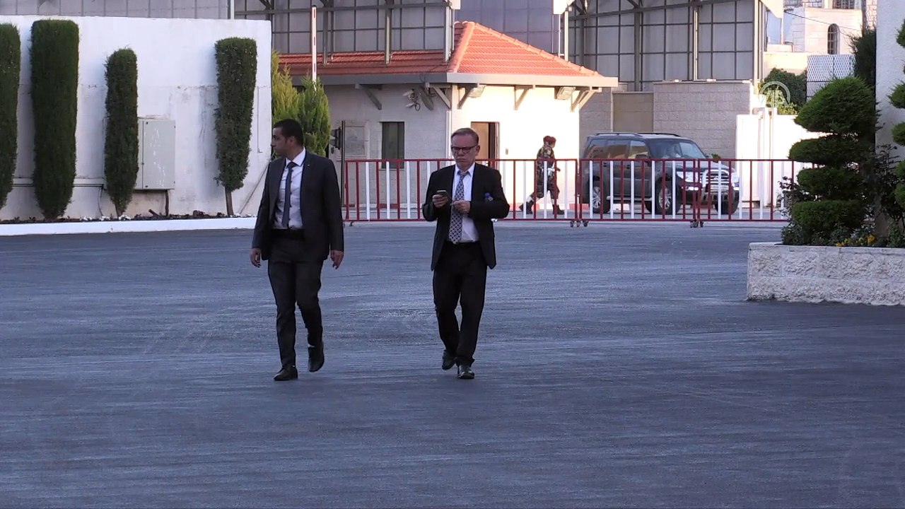 Fransa Dışişleri Bakanı Jean-Yves Le Drian, Filistin'de (1) - RAMALLAH